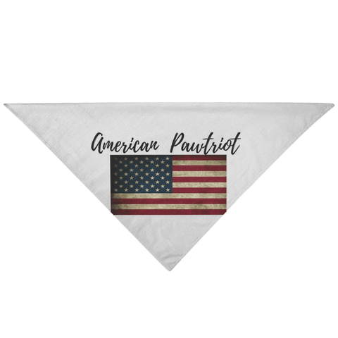Image of American Pawtriot Bandana V.2 Pet Bandana Pet Bandana