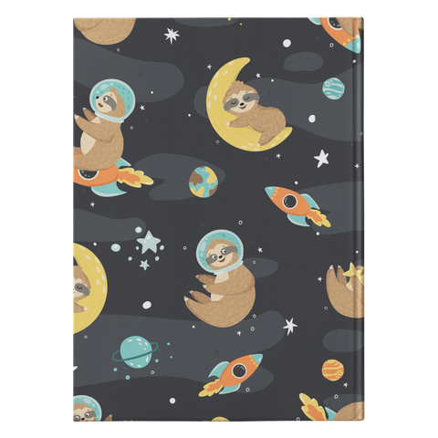 Image of Space Sloth Journal | Hard Cover