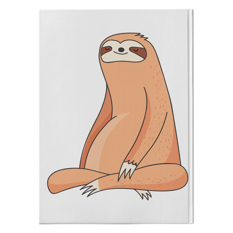 Image of Chill Thoughts, Sloth Vibes | Hardcover Journal