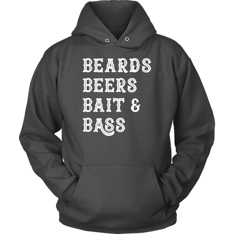 Image of Beards Beers Bait and Bass - Another Great Fishing Day - Shirts and hoodies