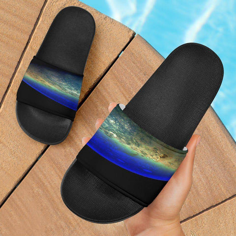 Image of Jupiter Split Slide Sandals Slides