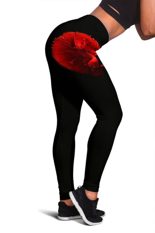 Image of Betta, The Fighting Fish Leggings