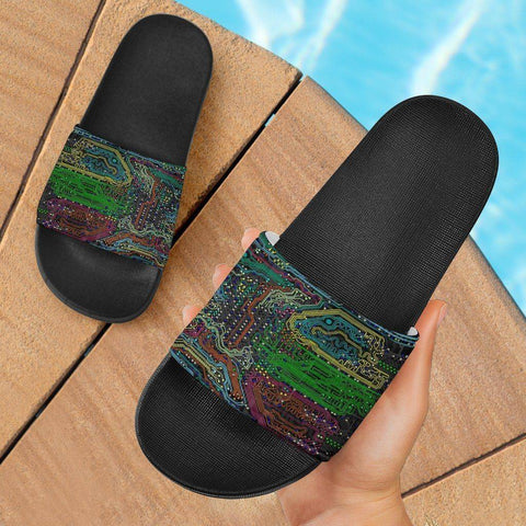 Image of Electric Circuitboard Slide Sandals V.2 Slides