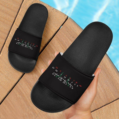 Image of Focal Length Slide Sandals Slides