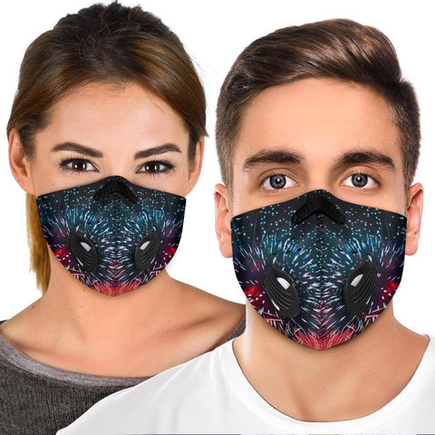 Image of Premium Fireworks Face Mask