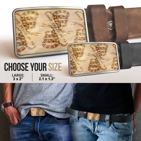 Image of Dont Tread On Me Belt Buckle