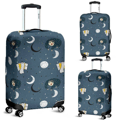 Image of Sleeping Space Sloth Luggage Covers luggage covers