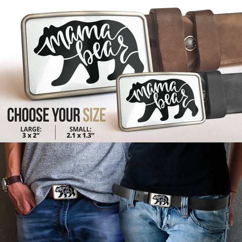 Image of Mama Bear Belt Buckle