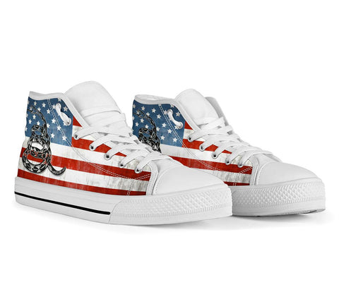 Image of 'Merica Dont Tread On Me Canvas Shoes Shoes
