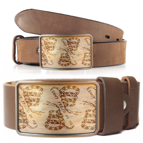 Image of Dont Tread On Me Belt Buckle