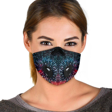 Image of Premium Fireworks Face Mask