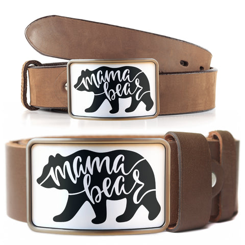 Image of Mama Bear Belt Buckle