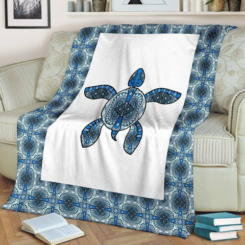 Image of Premium Tribal Turtle Blanket V.2