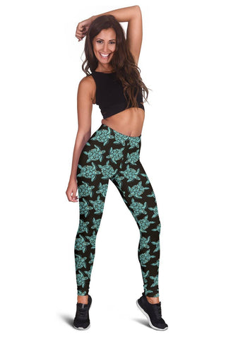 Image of Premium Sea Turtle Leggings V.2