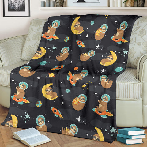 Image of Space Sloth Blanket V.2