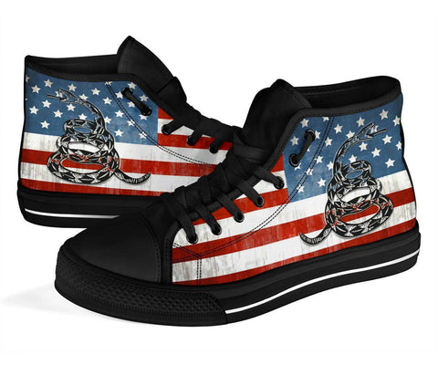Image of 'Merica Dont Tread On Me Canvas Shoes Shoes