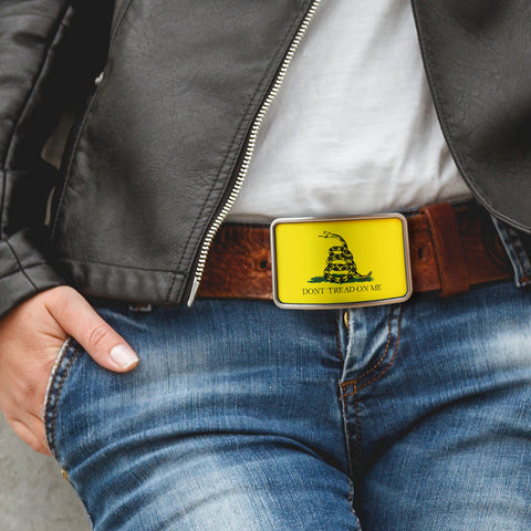 Image of Gadsden Flag Belt Buckle