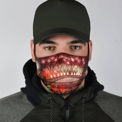 Image of Fireworks Face Mask V1