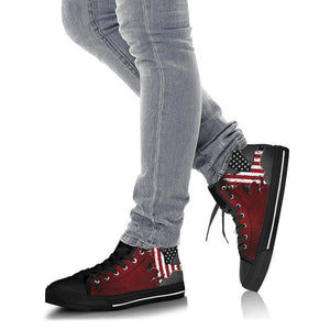 American Eagle Of Freedom High Tops Shoes 