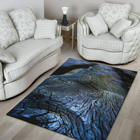 Image of "Weathered Wood" Striking Area Rug Rugs