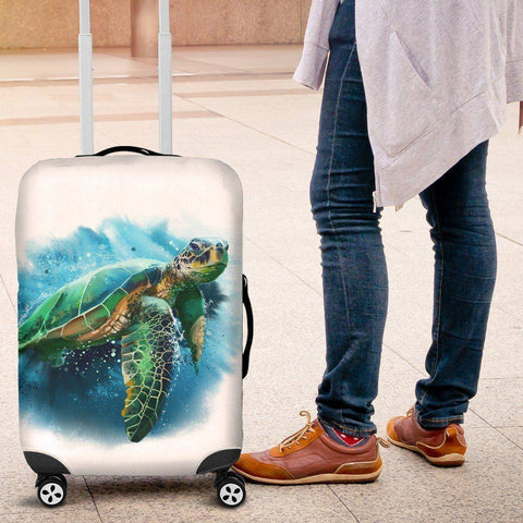 Image of Cool Turtle Luggage Cover V3