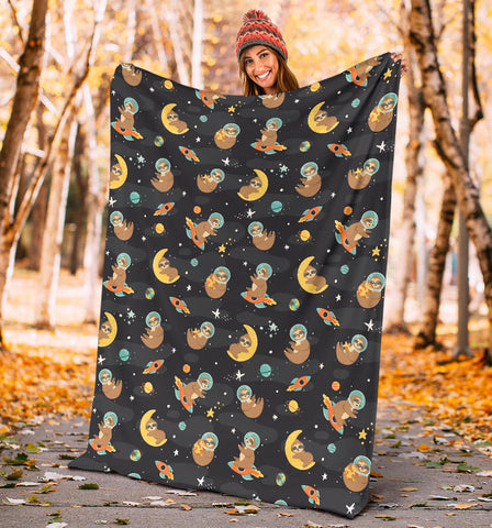 Image of Sleeping Sloth Blanket V.1