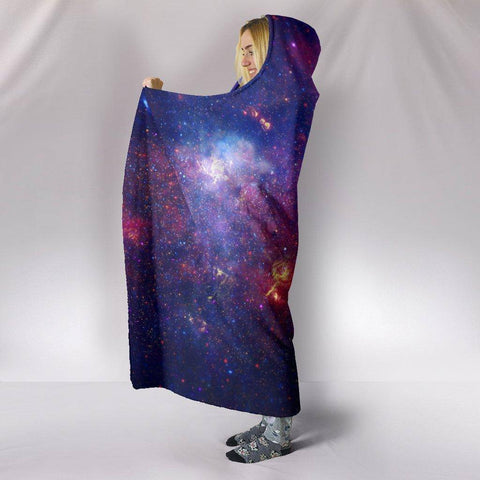 Image of Amazing Galaxy Hoodie Blanket Hooded Blanket