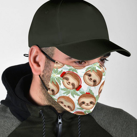 Image of DJ Sloth Face Mask