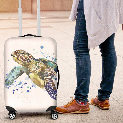 Image of Epic Turtle Luggage Cover V1