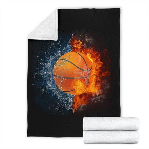 Image of Elemental Basketball Blanket
