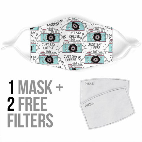 Image of Say Cheese Face Mask