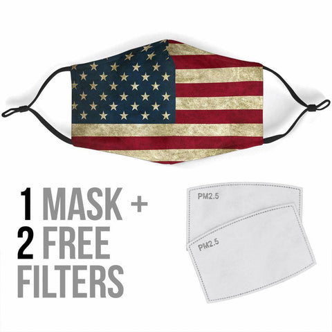 Image of Flag Face Mask