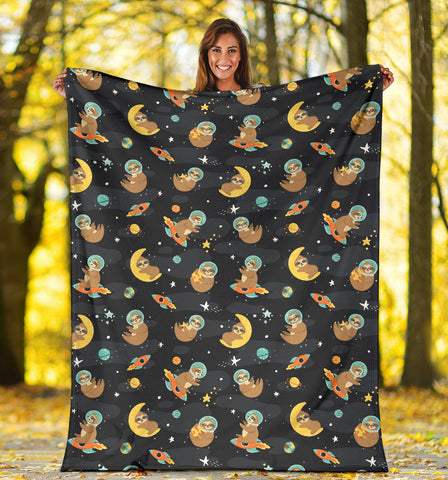 Image of Sleeping Sloth Blanket V.1
