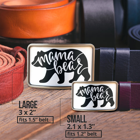 Image of Mama Bear Belt Buckle