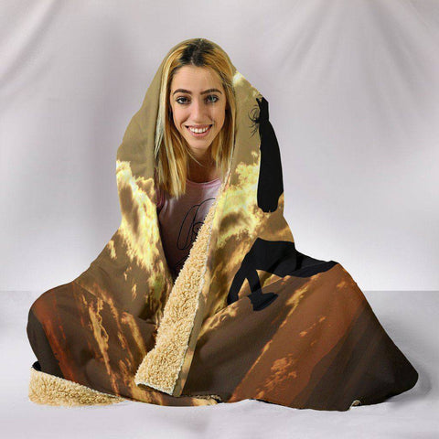 Image of Amazing Horse Silhouette at Sunset