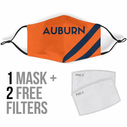 Image of Auburn Face Masks Face Mask