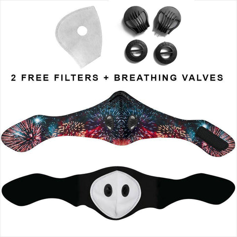 Image of Premium Fireworks Face Mask