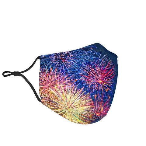Image of Fireworks Face Mask V2 Face Mask