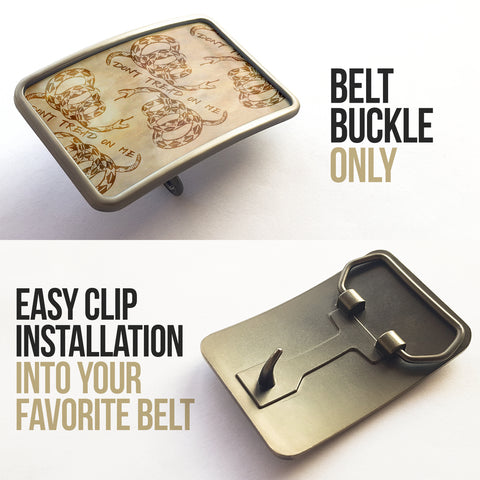 Image of Dont Tread On Me Belt Buckle