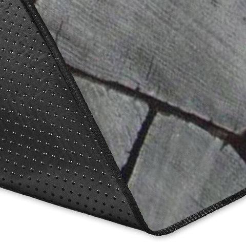 Image of Stacked Wood Area Rug Rugs