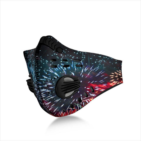 Image of Premium Fireworks Face Mask