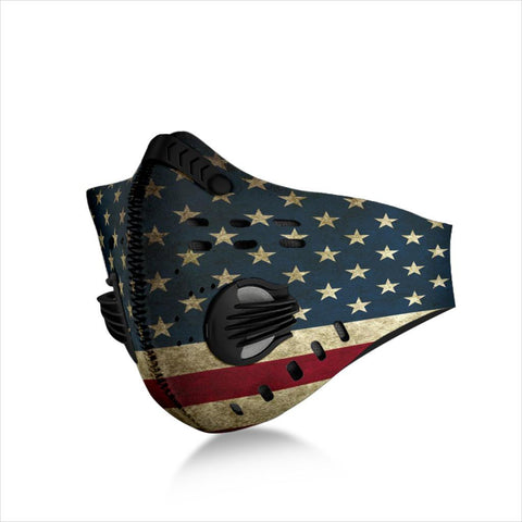 Image of Premium American Flag Face Mask Face Mask