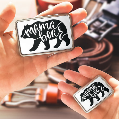 Image of Mama Bear Belt Buckle