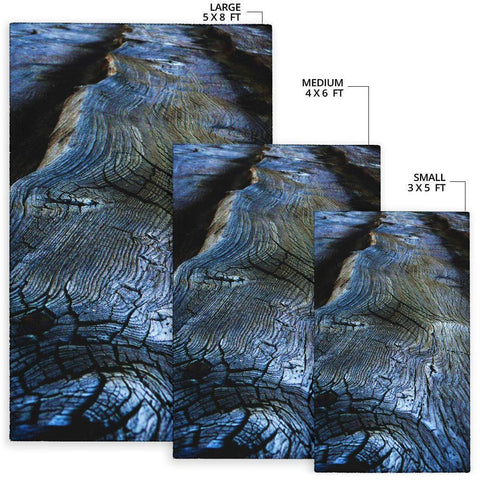 Image of "Weathered Wood" Striking Area Rug Rugs