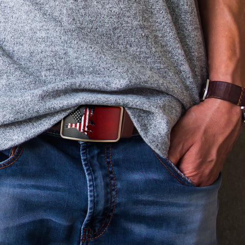 Image of American Eagle Belt Buckle