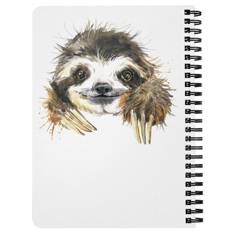 Image of Happy Sloth Journal | Spiral