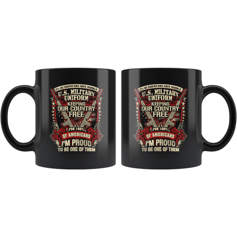 Image of Proud 7% American Veteran