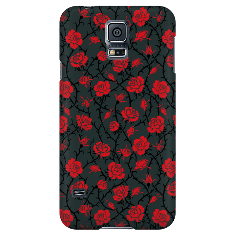 Image of Gorgeous Red Roses Phone Case Phone Cases Galaxy S5