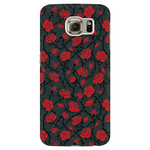 Image of Gorgeous Red Roses Phone Case Phone Cases Galaxy S6