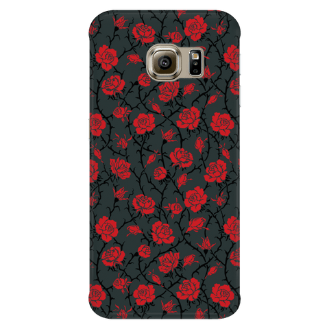 Image of Gorgeous Red Roses Phone Case Phone Cases Galaxy S6 Edge